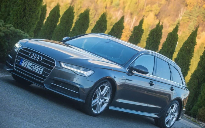 Audi A6 cena 99799 przebieg: 130000, rok produkcji 2017 z Szczytna małe 596